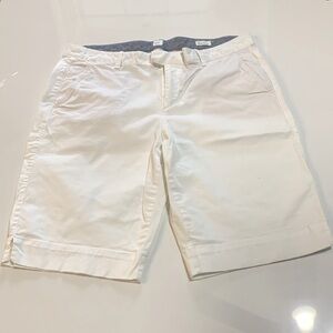Gap Bermuda Shorts, size 14 white